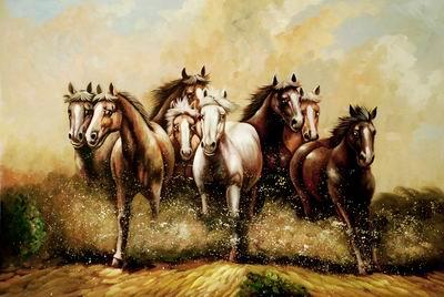 unknow artist Horses 040 oil painting image
